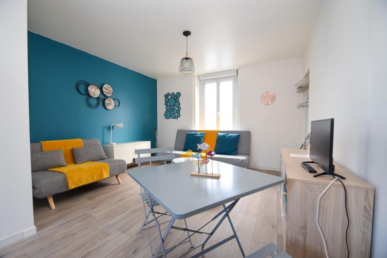 Апартаменты Grand Studio Au Coeur De Dinard A 1Min Du Marche Et 6Min Plage De L'Ecluse Экстерьер фото